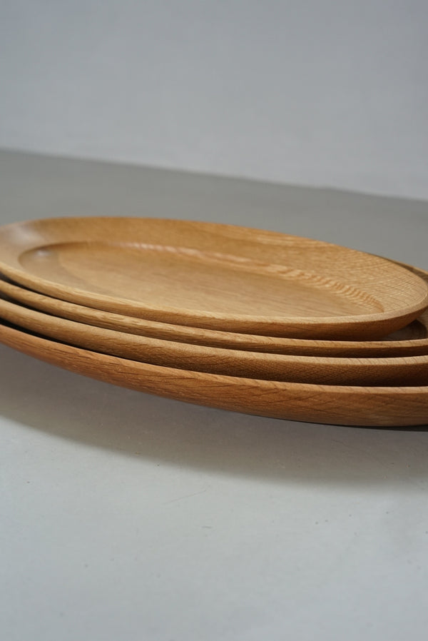 Still By Hand 内田悠 / ナラ オーバル皿 S