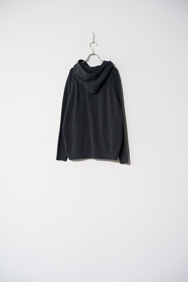 Still By Hand Walenode / Cotton Cashmere Pile Hoodie