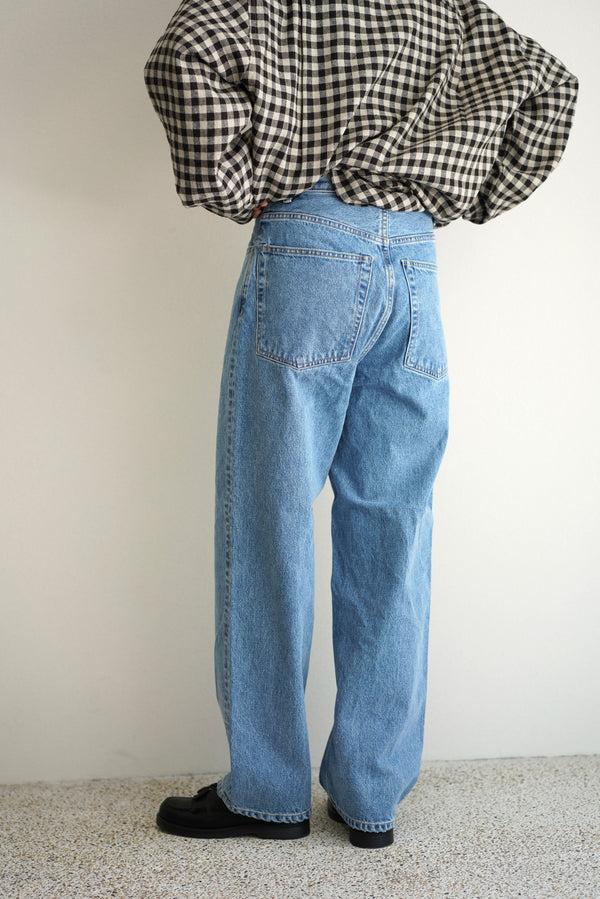 Still By Hand YLÈVE / 13.5oz DENIM BAGGY