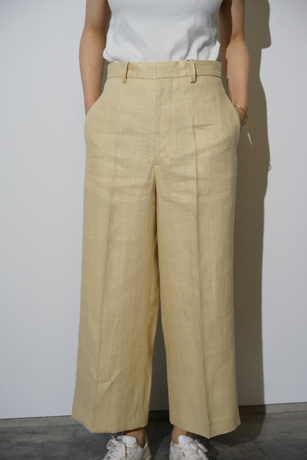 Still By Hand YLÈVE / LINEN CANVAS ANKLE TR