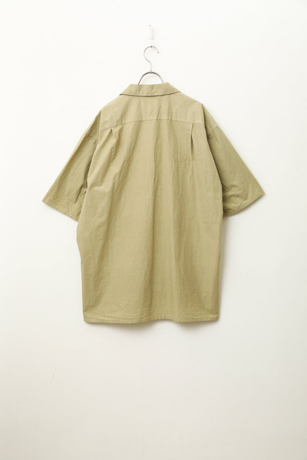 still by hand YOKO SAKAMOTO / OPEN COLLAR SHIRT