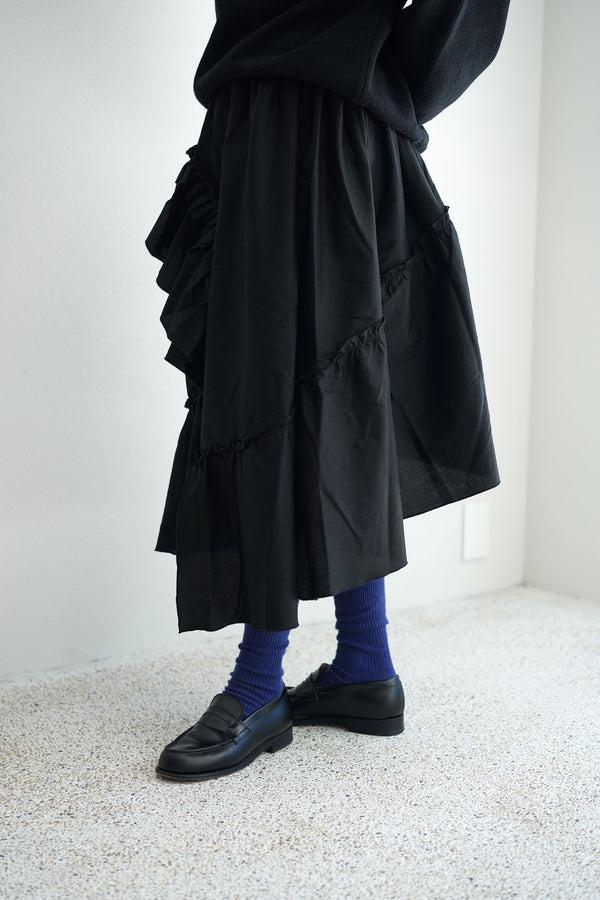 Still By Hand You Must Create Women/ DRAPED SKIRT