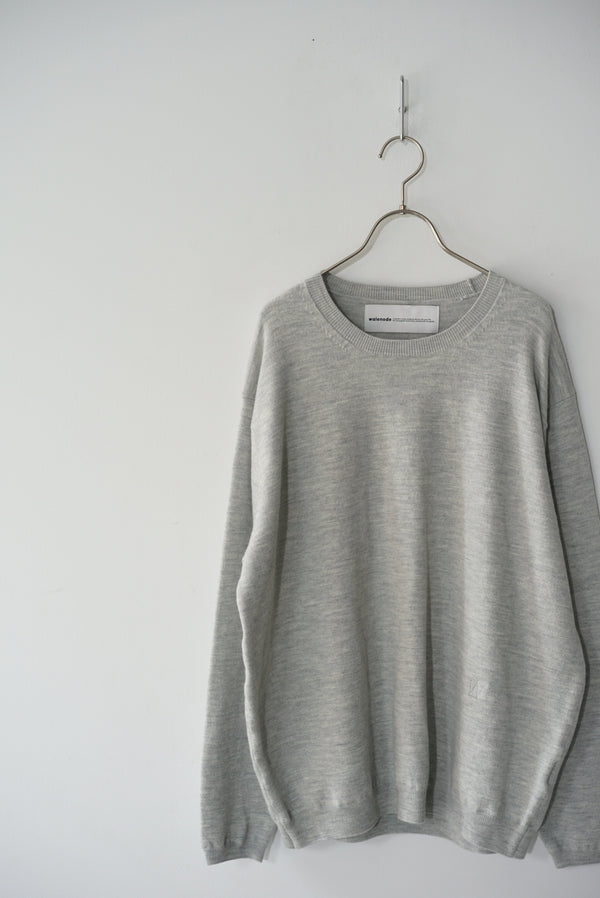 Still By Hand Walenode / Australian Wool Stretch Sweater