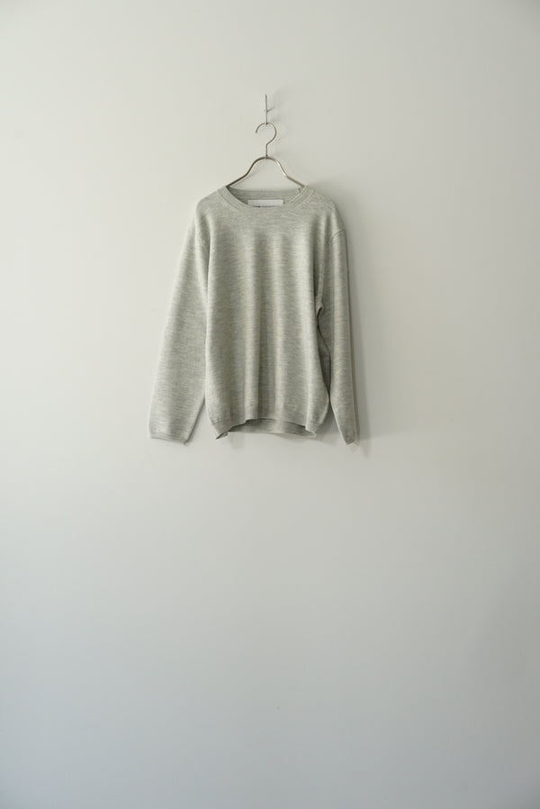 Still By Hand Walenode / Australian Wool Stretch Sweater