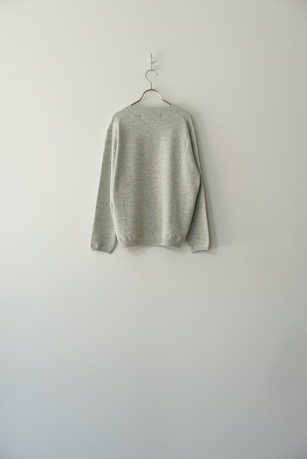 Still By Hand Walenode / Australian Wool Stretch Sweater