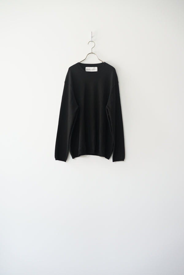 Still By Hand Walenode / Australian Wool Stretch Sweater
