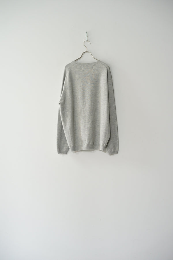 still by hand walenode / Australian wool Stretch sweater
