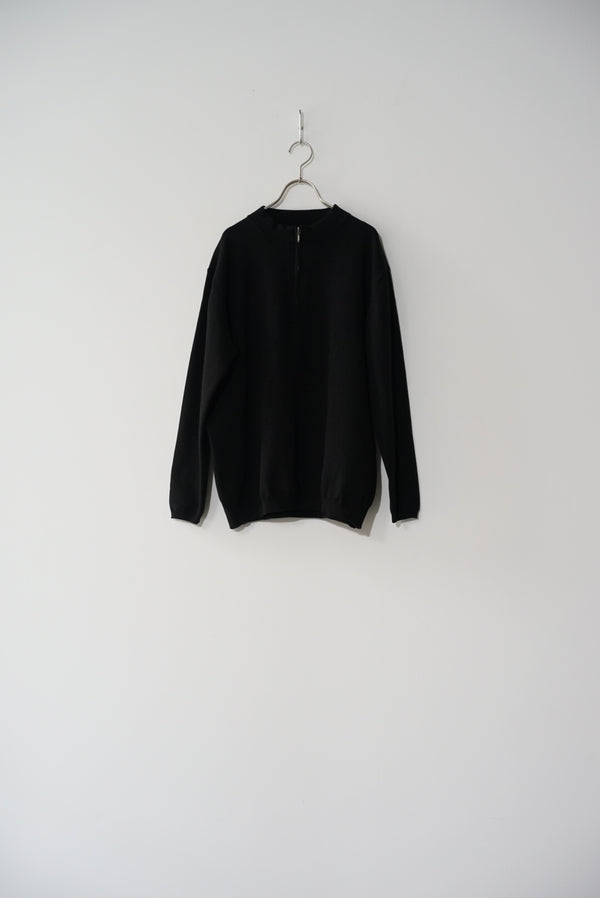 Still By Hand Walenode / Cotton Cashmere Jip Up Sweater