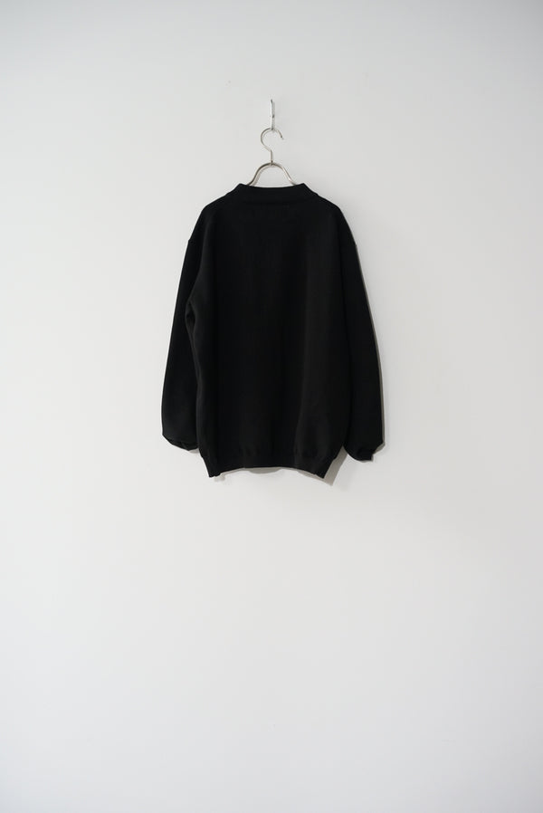 Still By Hand Walenode / Cotton Cashmere Jip Up Sweater