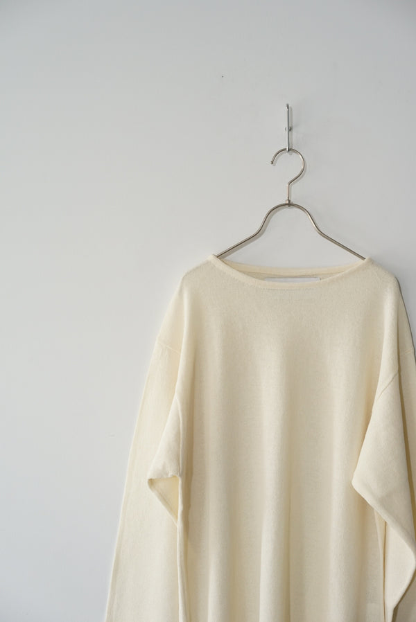 Still By Hand Walenode / Paper Wool Boat Neck Sweater