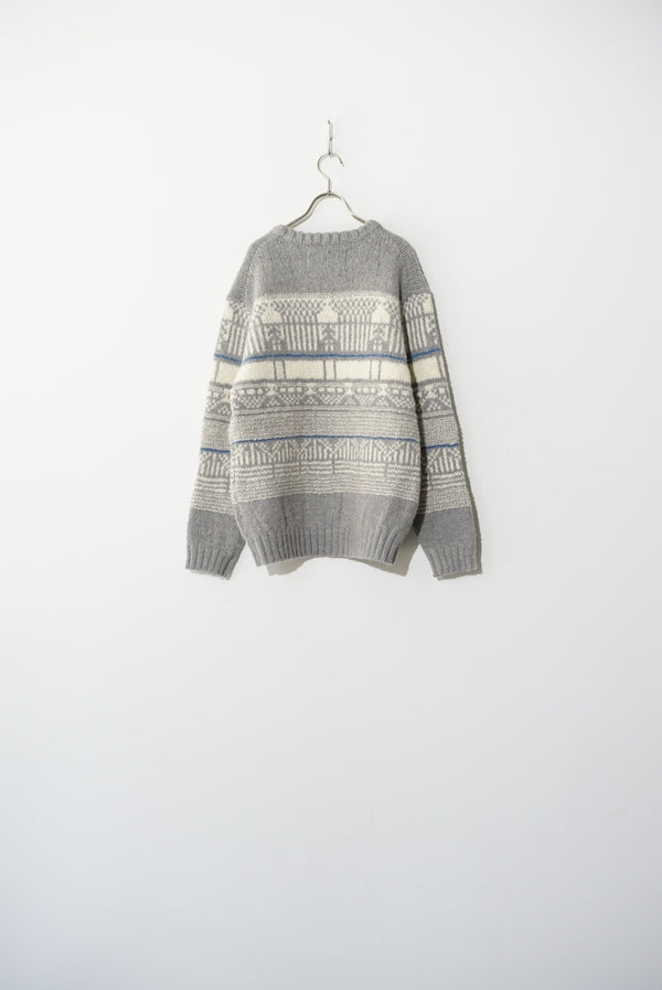 Still By Hand Walenode / Roving Alpaca Wool Jacquard Sweater For LR