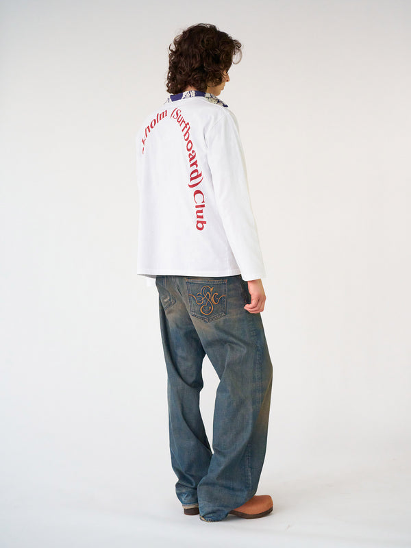 stockholm surfboard club Back Logo Longsleeve