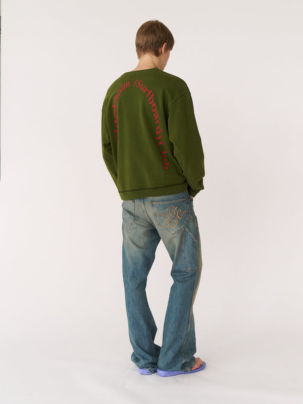 Stockholm Surfboard Club Back Logo Sweatshirt