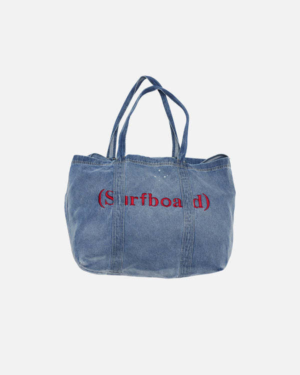stockholm surfboard club Denim Weekend Tote