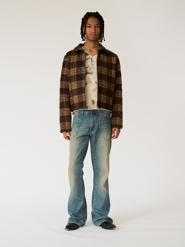 stockholm surfboard club Fitted quilted jacket