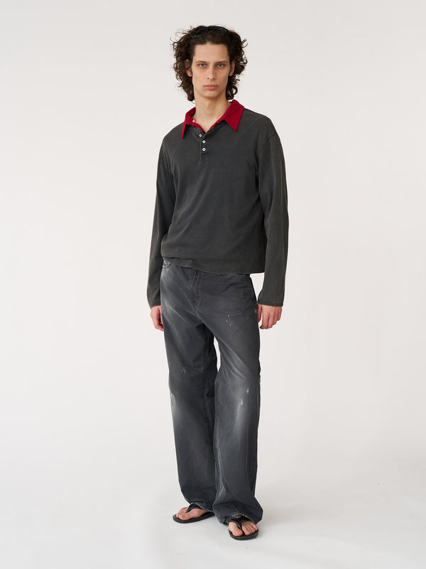 stockholm surfboard club Henley T-shirt