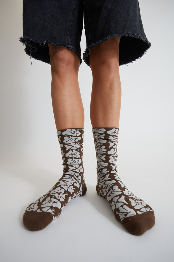 Stockholm Surfboard Club Hibiscus Socks