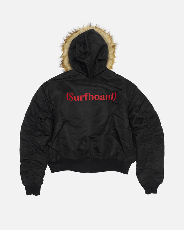 Stockholm Surfboard Club Hooded Bomber Jacket