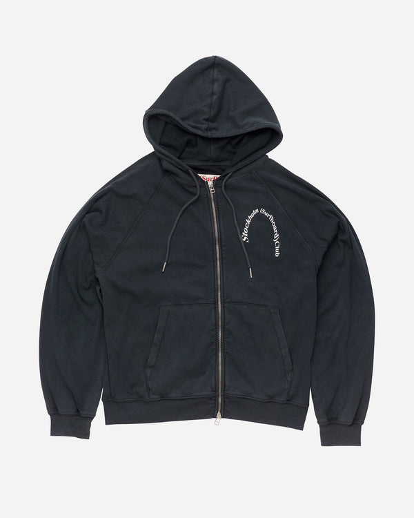 Stockholm Surfboard Club Logo Zip Hoodie