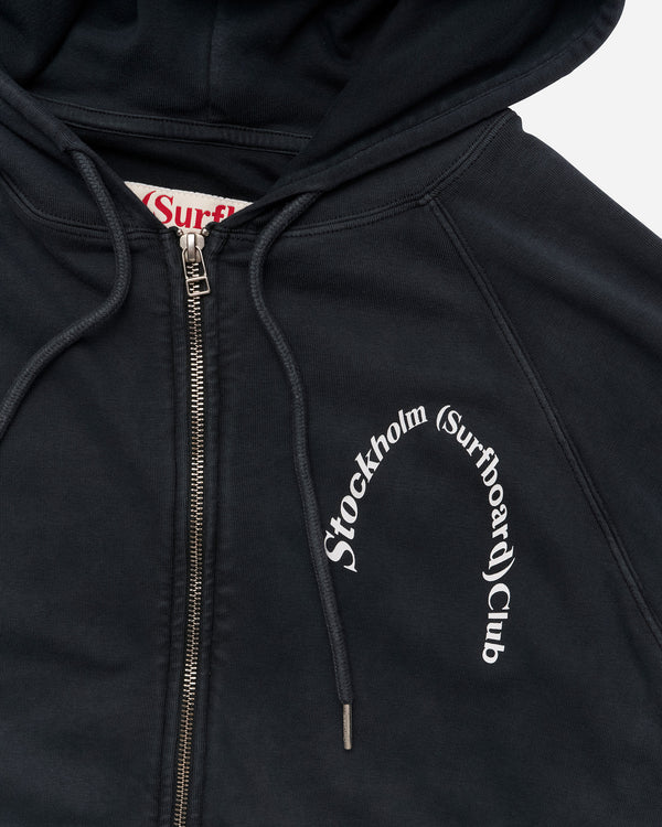 Stockholm Surfboard Club Logo Zip Hoodie