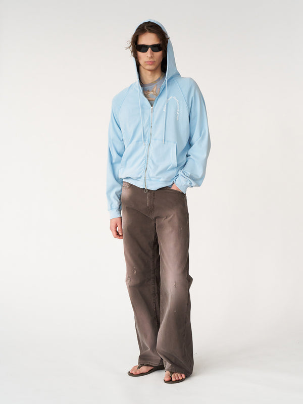 stockholm surfboard club Logo Zip Hoodie