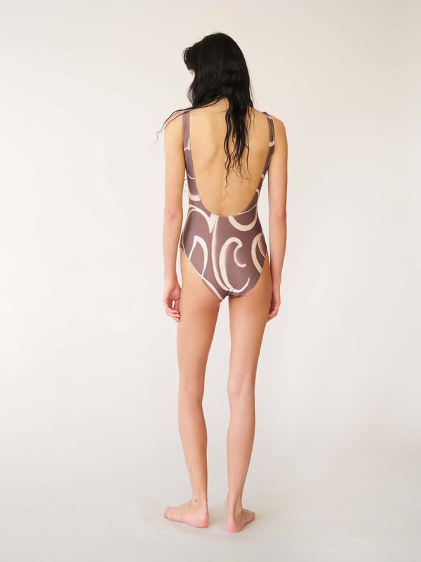 Stockholm Surfboard Club Monogram Swimsuit