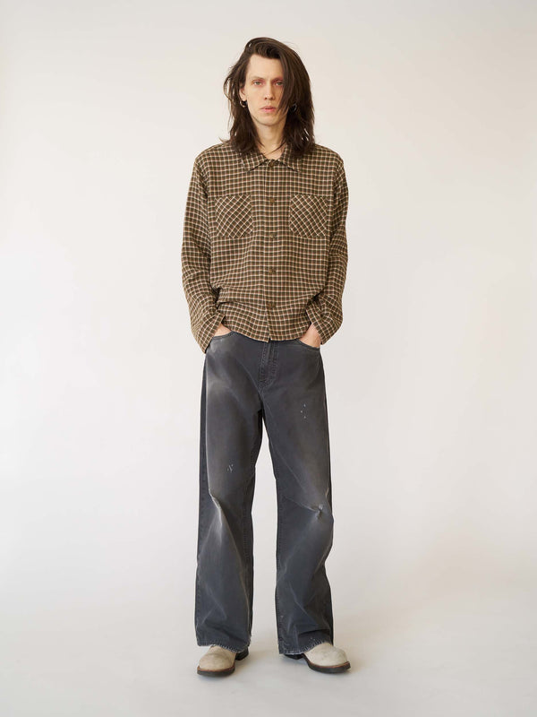 stockholm surfboard club Plaid Overshirt