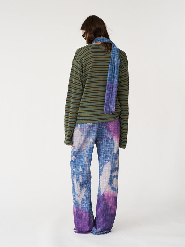 Stockholm Surfboard Club Plaid Scarf