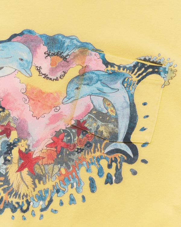 Stockholm Surfboard Club Printed Pocket T-Shirt