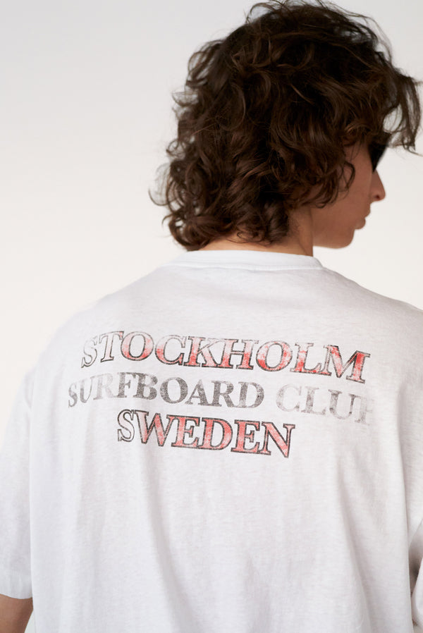Stockholm Surfboard Club Printed Pocket T-Shirt