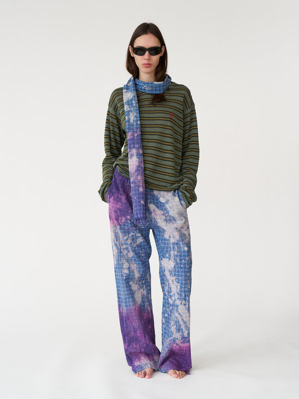 stockholm surfboard club Striped Knitted Sweater