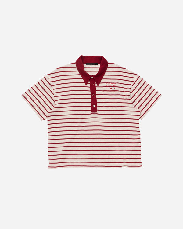 Stockholm Surfboard Club Striped Polo Shirt
