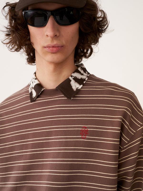 Stockholm Surfboard Club Striped Sweatshirt