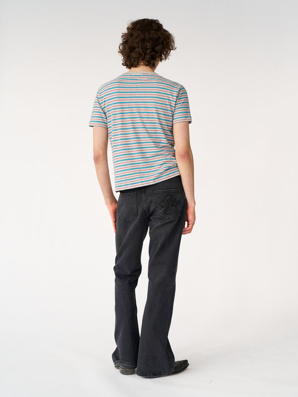 Stockholm Surfboard Club Striped T-Shirt