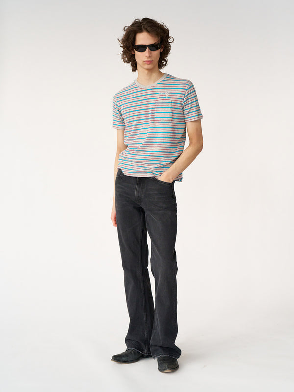 stockholm surfboard club Striped T-Shirt