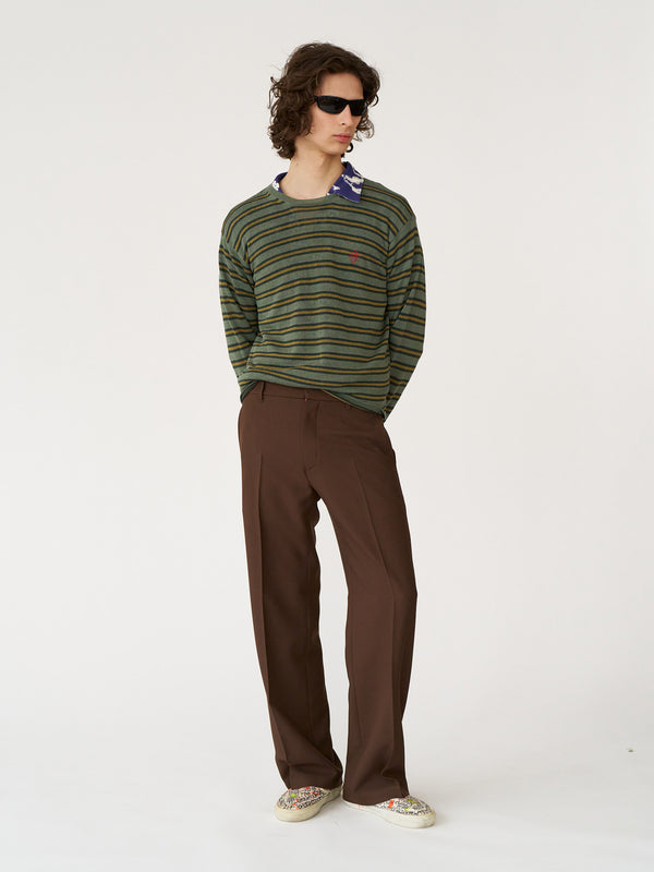 stockholm surfboard club Tailored Bootcut Trousers