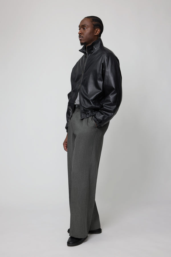 Stòffa Blouson (Black Nappa Leather)