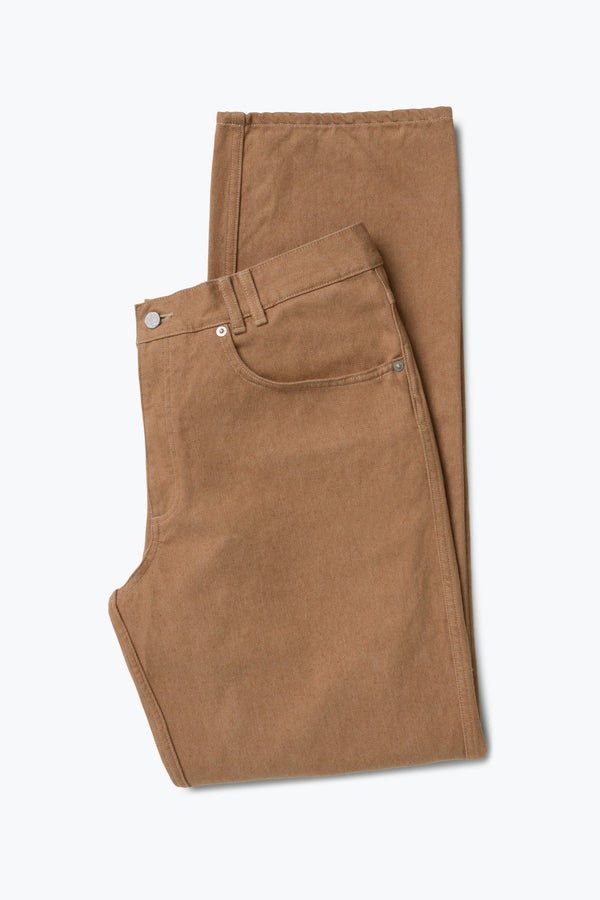 Stòffa Jeans (Brown Foxfibre® Cotton Twill)