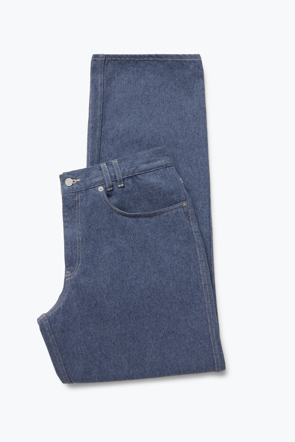 Stòffa Jeans (Indigo Upcycled Cotton Twill)