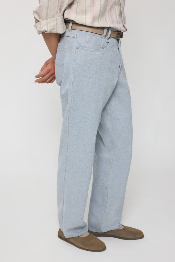 Stòffa Jeans (Washed Indigo Upcycled Cotton Twill)