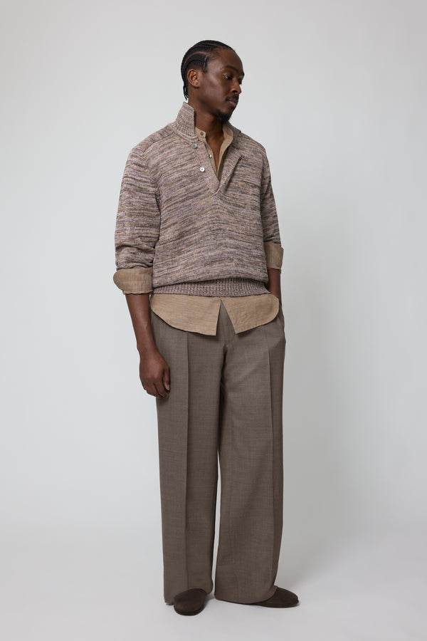 stòffa Ribollita Polo (Fig Ribollita Cotton Mouliné)