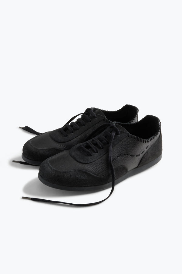 Stòffa Trainer - Special Edition (Black Suede & Leather)