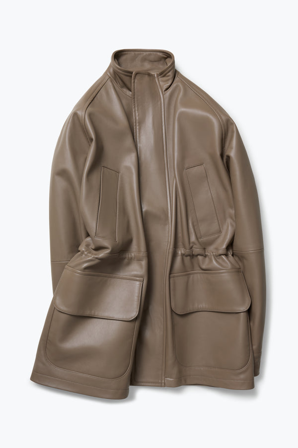 Stòffa Traveler Jacket (Taupe Plongé Leather)