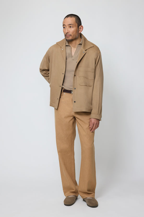 stòffa Wave Jacket (Camel Guarnissage Cashmere)