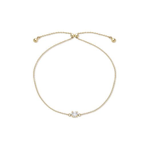 stone and strand 0.25CTW LAB-Created Daily Diamond Bracelet