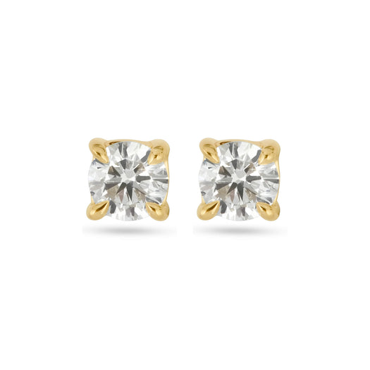 stone and strand 0.7CTW LAB-Created Diamond Essential Round Stud Earrings