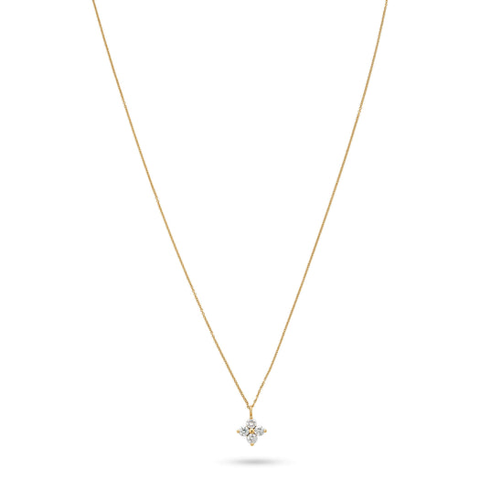 Stone And Strand 1CTW Luckiest Clover LAB-Created Diamond Necklace