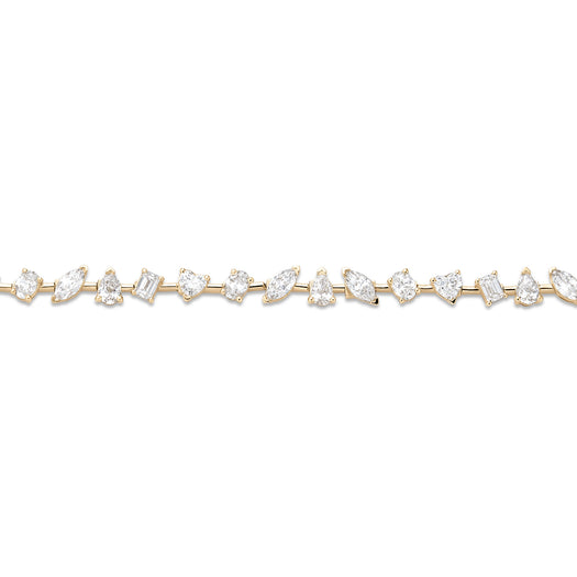 Stone And Strand 3 CTW Carnival LAB-Created Diamond Tennis Bracelet