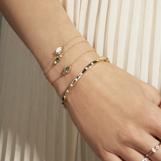 Stone And Strand Birthstone Diamond Bonbon Bracelet