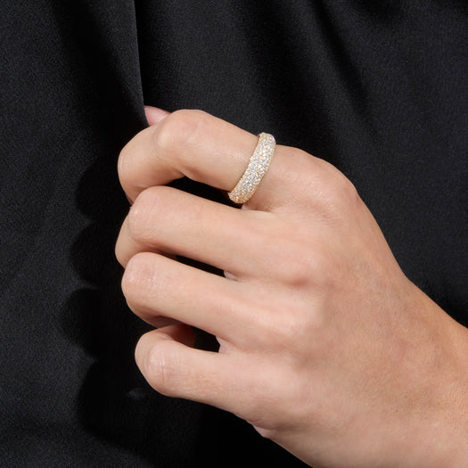 Stone And Strand Chunky Diamond Vintage Scatter Ring